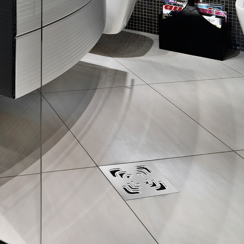 Σχάρα, κανάλι ντουζιέρας Confluo Square 2 14.4x14.4 cm code 5206836544267